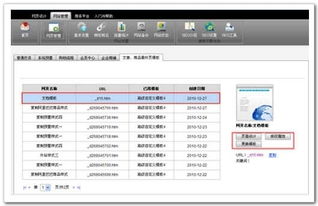 萬網網建產品 網頁管理助力構建高效網上購物系統